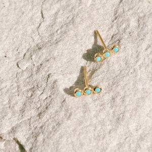 Tagus Earring: Gold Vermeil