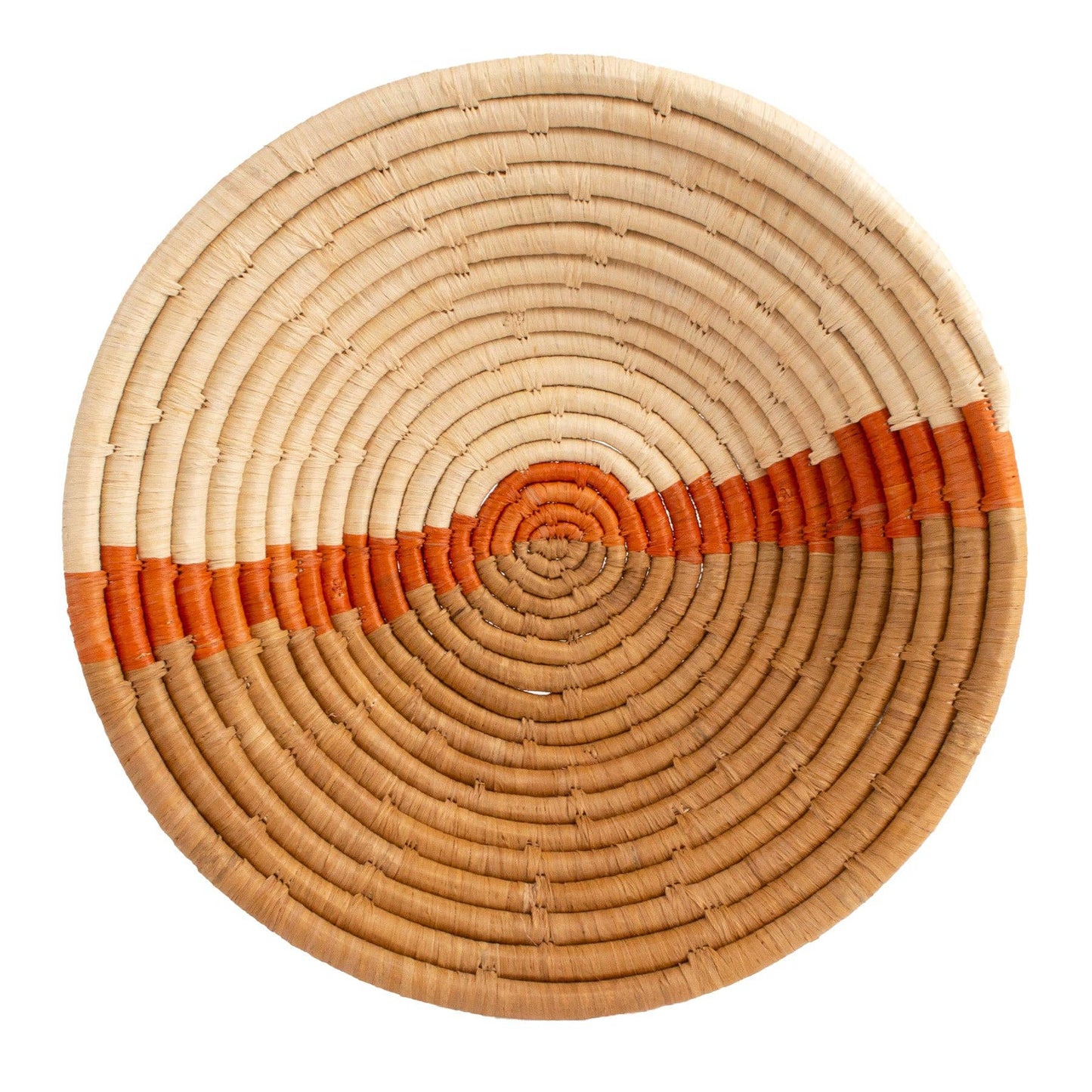 Earthen Craft Woven Bowl - 12" Terra