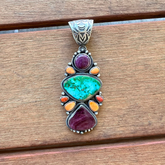 The Santa Fe Multi-Stone Pendant