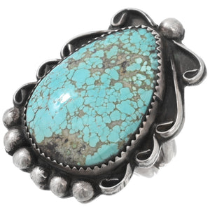 Vintage Natural Number 8 Turquoise Ring