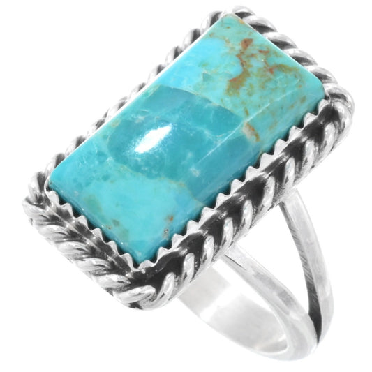 Classic Turquoise Navajo Ring