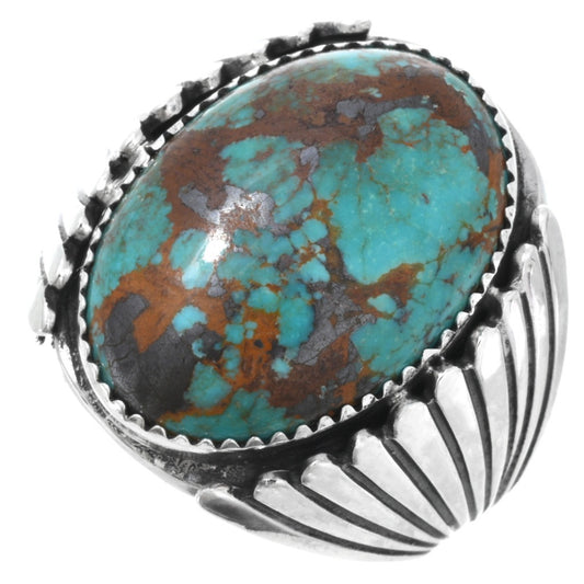 Number 8 Turquoise Men’s Ring