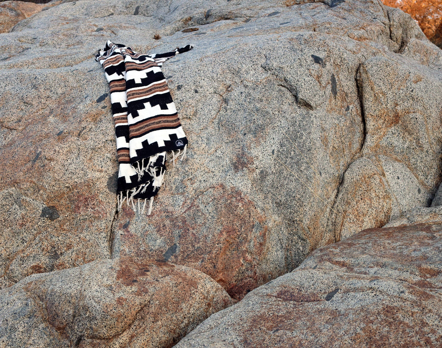 Veil of the Mesa  Handwoven Blanket