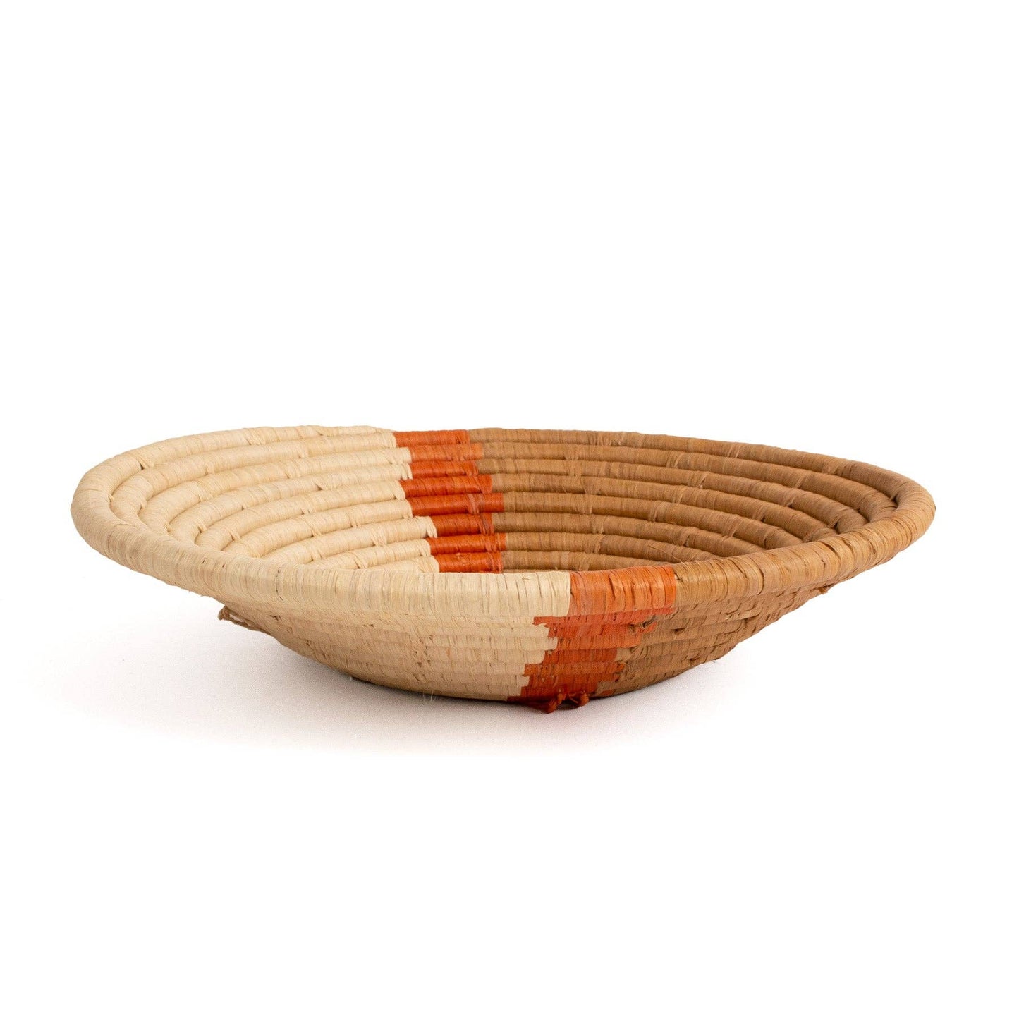 Earthen Craft Woven Bowl - 12" Terra