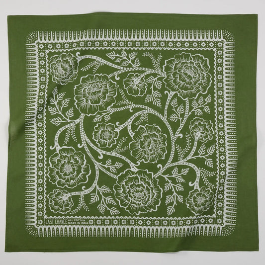 Cotton Ramble Bandana | Cactus