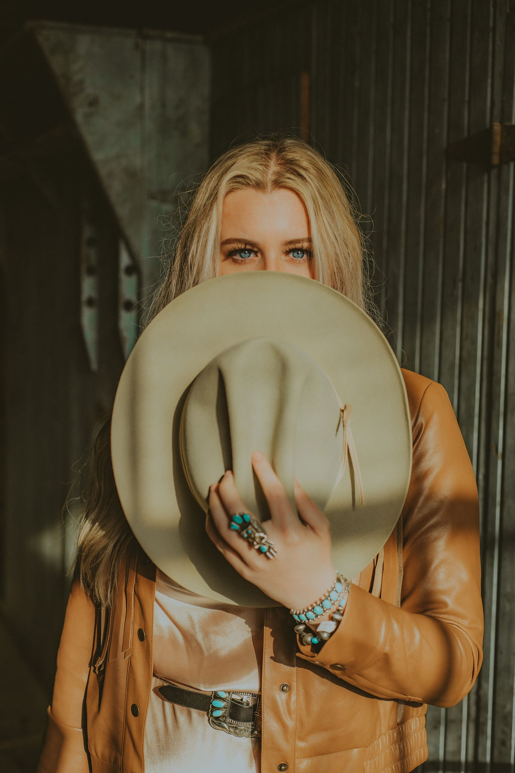 Large Turquoise Kachina Ring