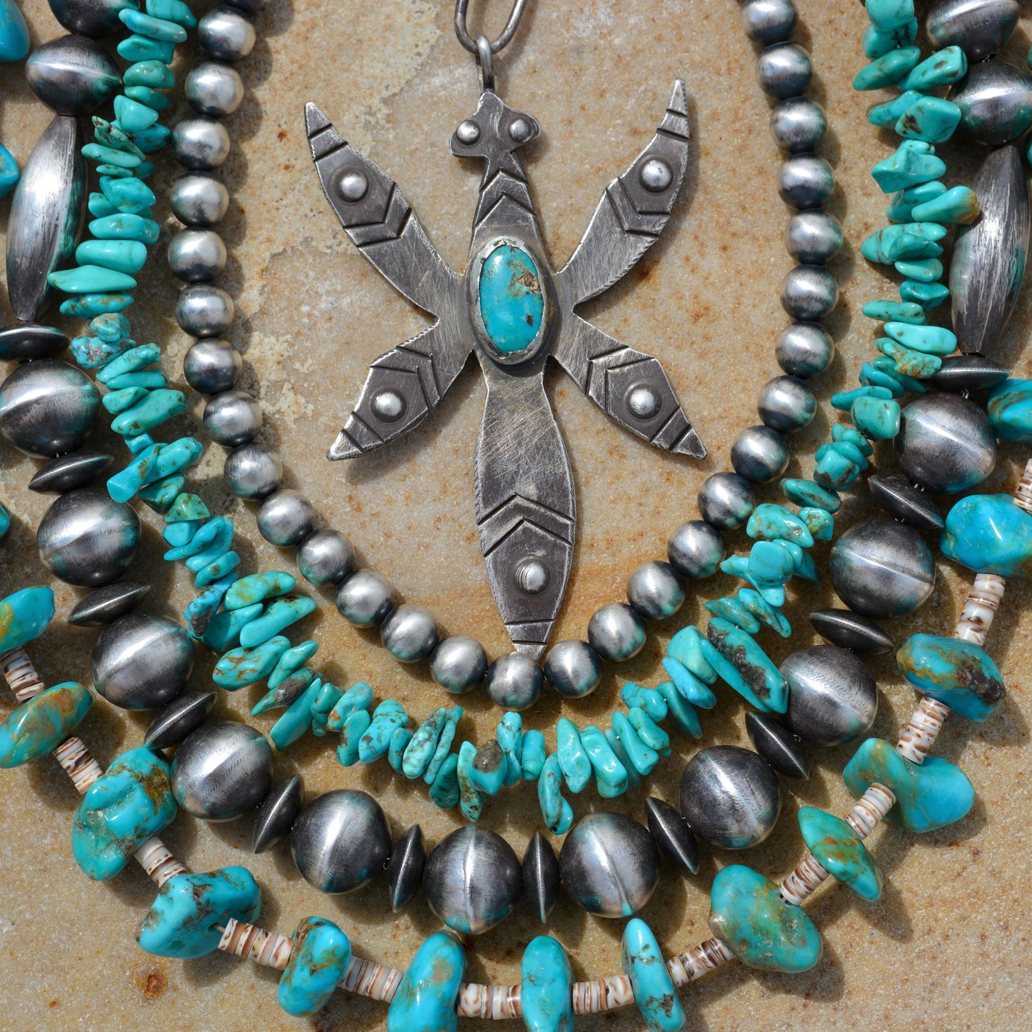 Turquoise Dragonfly Necklace