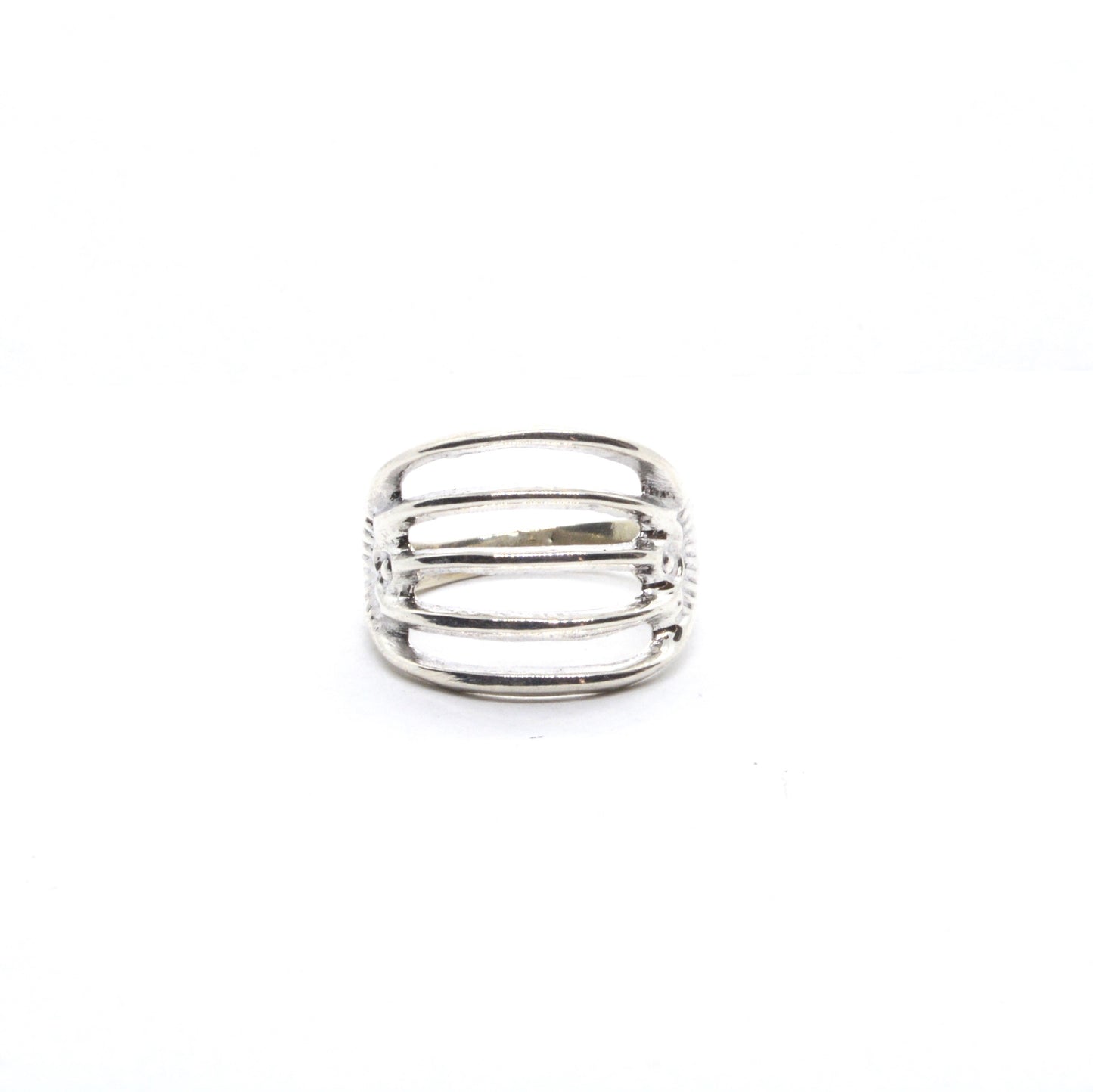 Sterling Cut-Out Band Ring